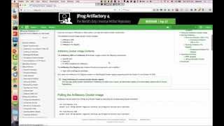 Webinar JFrog Artifactory 4 Webinar  The Only Universal Artifact Repo Manager [upl. by Iredale952]