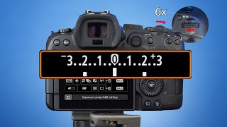 Canon EOS R6 Exposure Bracketing Setup Tutorial [upl. by Barber]