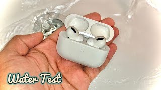 Apple AirPods Pro  Water Test HD [upl. by Eckel]