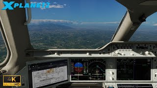 Xplane 12 Airbus A350900 Landing at Chiang Mai international airport [upl. by Ativel]