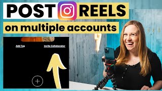 How to Post a REEL on Multiple Instagram Accounts at The Same Time [upl. by Tiphany]