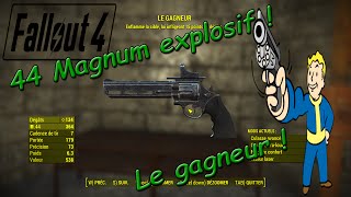 Fallout 4  Obtenir le 44 Magnum avec balles incendiaires le gagneur  Arme légendaire [upl. by Iad]