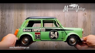 Modellino Vintage auto da corsa [upl. by Sedgewinn]