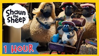 🔁 1 Hour Compilation Episodes 1120 🐑 Shaun the Sheep S5 [upl. by Cirillo]