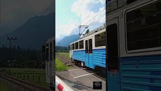 DRIVEBY BAYERISCHE ZUGSPITZBAHN DTW 10amp11 Beh 48 [upl. by Pachton829]