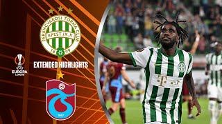 Ferencvárosi vs Trabzonspor Extended Highlights  UEL Group Stage MD 1  CBS Sports Golazo [upl. by Naitsirc]