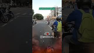 ESSE ACHA QUE VAI CONSEGUIR FUGIR DA MULTA KKKKK motovlogs ckmotovlogs [upl. by Landel]