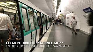 METRO LIGNE 7  Spot à la station Poissonnière [upl. by Yahsal]