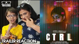 CTRL  Official Trailer Reaction  Ananya Panday Vihaan S  Netflix India  reactionsunfiltered [upl. by Ieso250]