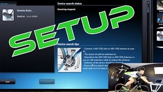 Tacx Bushido  TTS Training Software Turbo trainer setup and calibration [upl. by Erialb821]