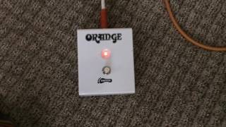 Orange Footswitch Demo FS  1 [upl. by Esele]