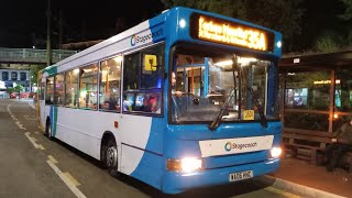 Hillclimb Stagecoach South West 34869 WA06 HNC on Route 35A [upl. by Akenna197]