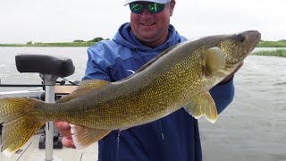 Slip Bobber Secrets for Walleye Devils Lake ND [upl. by Inattirb]