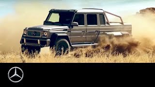 MercedesBenz G 63 AMG 6x6 Latest member of the GClass family [upl. by Ambert]