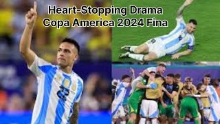 Epic Copa America 2024 Final  Full Match Highlights amp Key Moments [upl. by Downey]