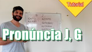 Bora aprender espanhol 06  Pronúncia j g [upl. by Giulia720]