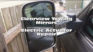 Clearview towing mirror actuator repair [upl. by Uuge]