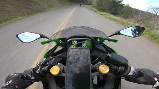 First Great Ride of 2024  Kawasaki ZX4RR  Akrapovic Full System  4K POV [upl. by Karim]