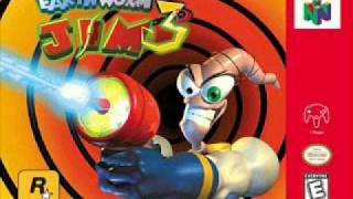 Earthworm Jim 3D  Barn Theme Extended [upl. by Ellennej721]