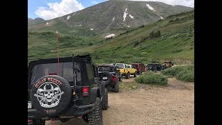 Argentine Pass amp McCellan Pass Jeep Trails Colorado [upl. by Krischer]