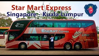 Trip Report Begini Rupanya Naik Bis Antar Negara  Star Mart Express  SingapuraMalaysia [upl. by Adiari]