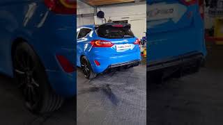 Fiesta ST MK8 with Milltek GPF back Valved exhaust normal amp sports mode 🔥🔥 [upl. by Stromberg326]