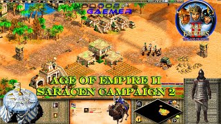 Age of Empires II The Age of Kings  Saladin  2 Lord of Arabia [upl. by Sekoorb]