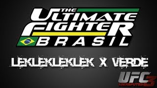 The Ultimate Fighter Brasil  The Ultimate Fighter Brasil Segunda temporada  Lelek Leklekleklek x Milho Verde [upl. by Benzel391]