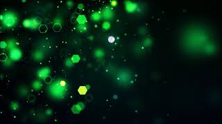 Green Round Particles Effect  Relaxing Screensaver [upl. by Andre142]