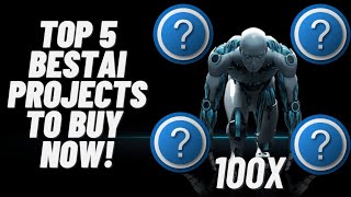 TOP 5 AI COINS TO BUY FOR ALTSEASON FOR 30100X [upl. by Llenroc]