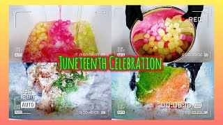 ASMR  Iced Juneteenth Sudsy Paste 💚❤️💛 [upl. by Aicyla]