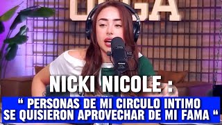 Nicki Nicole y su mala experiencia [upl. by Annekam595]