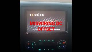 Miswiring Dc Offset Error Quick FixKenwood Car Stereos [upl. by Thalassa]