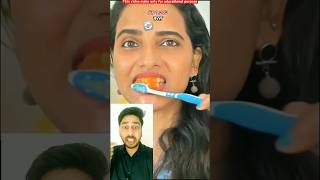 दांतों को सफेद करने के तरीके😱🔥dato ka pilapan kaise dur kare🔥teeth cleaning🔥youtubeshorts [upl. by Nytsirc]