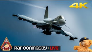 LIVE PART2 ROYAL AIR FORCE EUROFIGHTER TYPHOON FGR4 ACTION • QRA STATION SOUTH 160424 [upl. by Drauode832]