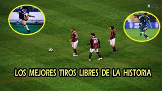 Los Maximos Goleadores de Tiro libre de la Historia [upl. by Kevon]