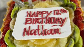 Happy Birthday Nathan Mathew [upl. by Yrojram]