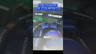 Final de carrera para Colapinto El TREMENDO choque en la pista de Interlagos [upl. by Hankins]