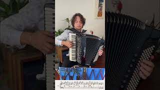 Shostakovich on accordion part1 accordion shostakovich [upl. by Yztim]