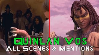 Quinlan Vos All Scenes and Mentions EP1 TCW EP3 OWK [upl. by Vastah729]