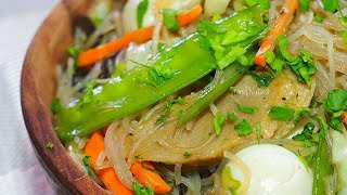 PANCIT BIHON GUISADO  THE BEST AND SIMPLE WAY TO COOK  FOODNATICS [upl. by Assiruam]