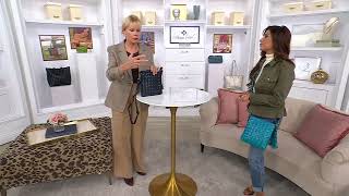 Patricia Nash Discovery Paoletta Leather Crossbody on QVC [upl. by Zorina]