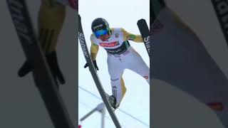 One of the craziest ski jumps ever by Domen Prevc  FIS Ski Jumping fis skijumping wintersport [upl. by Mcripley665]