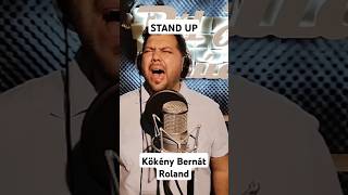 STAND UP  KÖKÉNY BERNÁT ROLAND cover standup cynthiaerivo éneklés megasztár [upl. by Eniamrej]