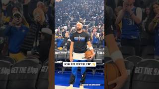 Warriors Fans honor Klay Thompson in first appearance back at Chase Center with Mavericks [upl. by Reena]