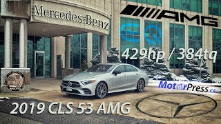 2019 MercedesBenz CLS 53 AMG  EQ Boost Magic  Review [upl. by Cusick246]