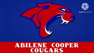 Abilene Cooper Cougars Fight song 25A [upl. by Babs]