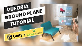 Vuforia unity tutorial  Ground plane target 2024 [upl. by Valentino]