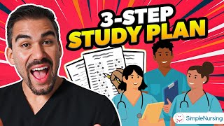 Pass the NCLEX with This 3Step Study Plan Your Roadmap to Exam Success [upl. by Gnanmos454]