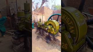 Diesel Engine Amazing Starat system Old Technology sauth Panjaab Pakistan [upl. by Seda]